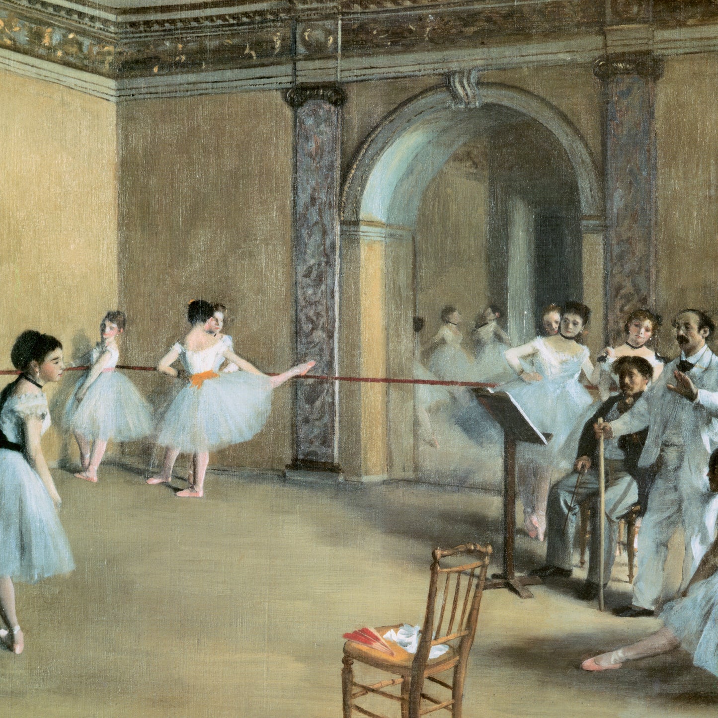 Grid calendar Edgar Degas 2026, 30 x 30 cm