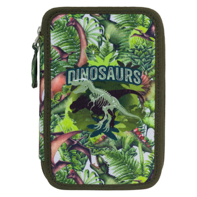 Two-tier pencil case Dinosaurs