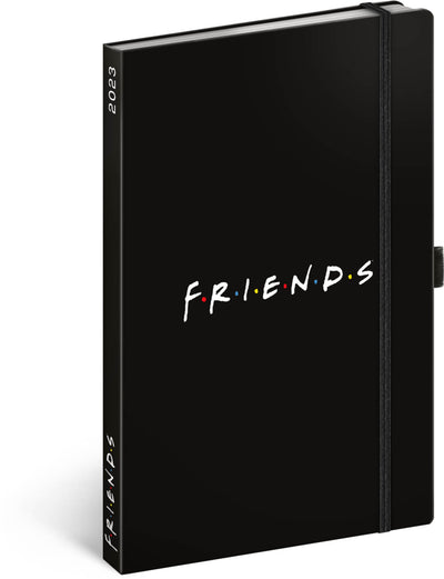 Notebook Friends, lined, 13 × 21 cm