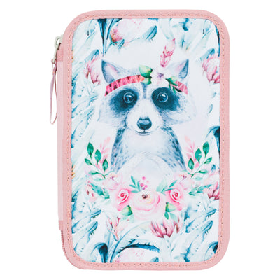 Two-tier pencil case Raccoon