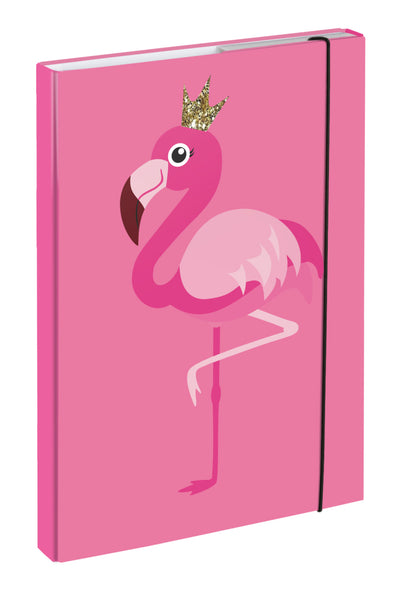 School file folder A4 Flamingo