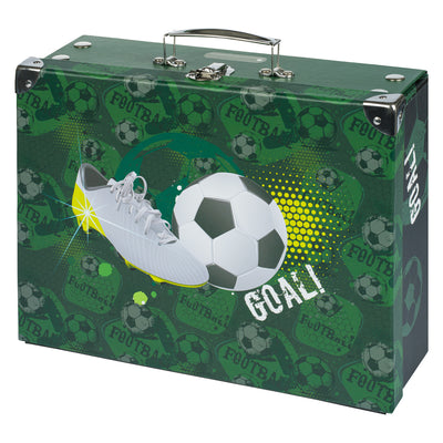 Foldable school supply box Football Goal