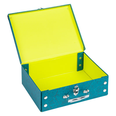 Foldable school supply box T-Rex