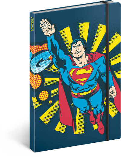 Notebook Superman - Bang, lined, 13 × 21 cm