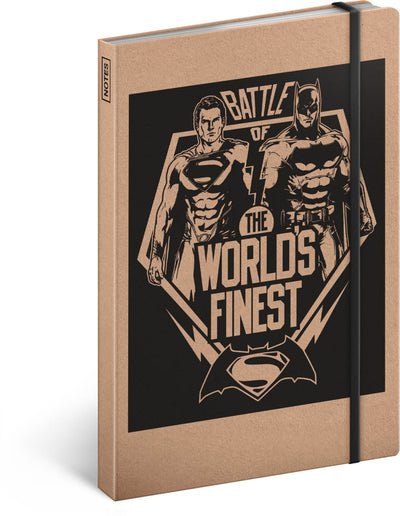 Notebook Batman v Superman - Battle, lined, 13 × 21 cm