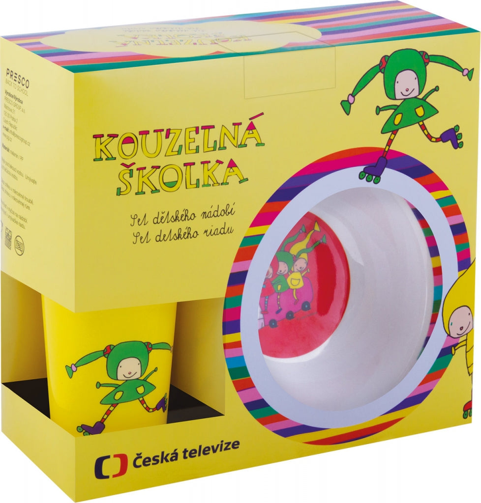 Children dinnerware set Kouzelná školka