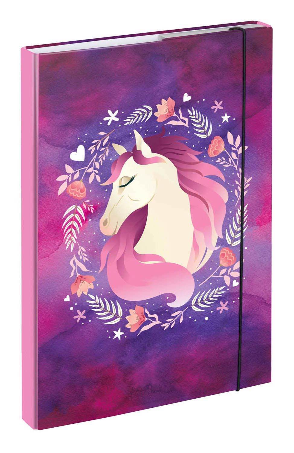 School file folder A4 Horse