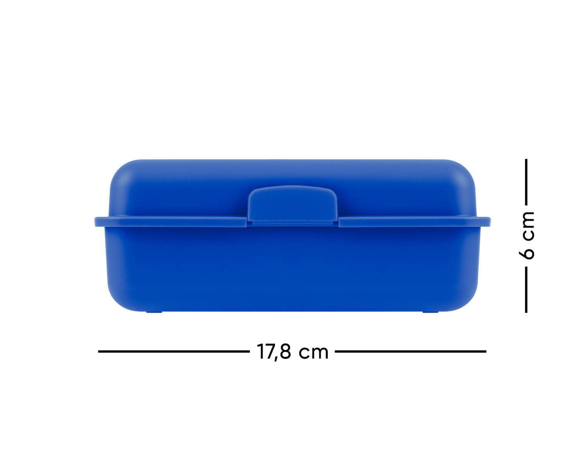 Lunch box Logo Blue