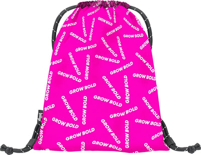 Gym sack GROW BOLD Pink