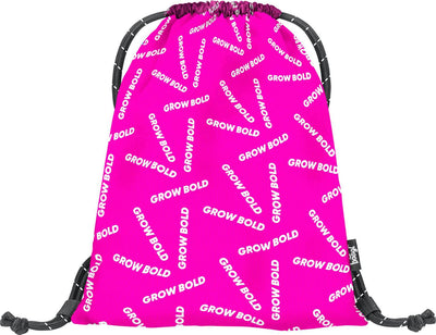 Gym sack GROW BOLD Pink