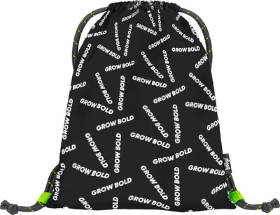 Gym sack GROW BOLD Black