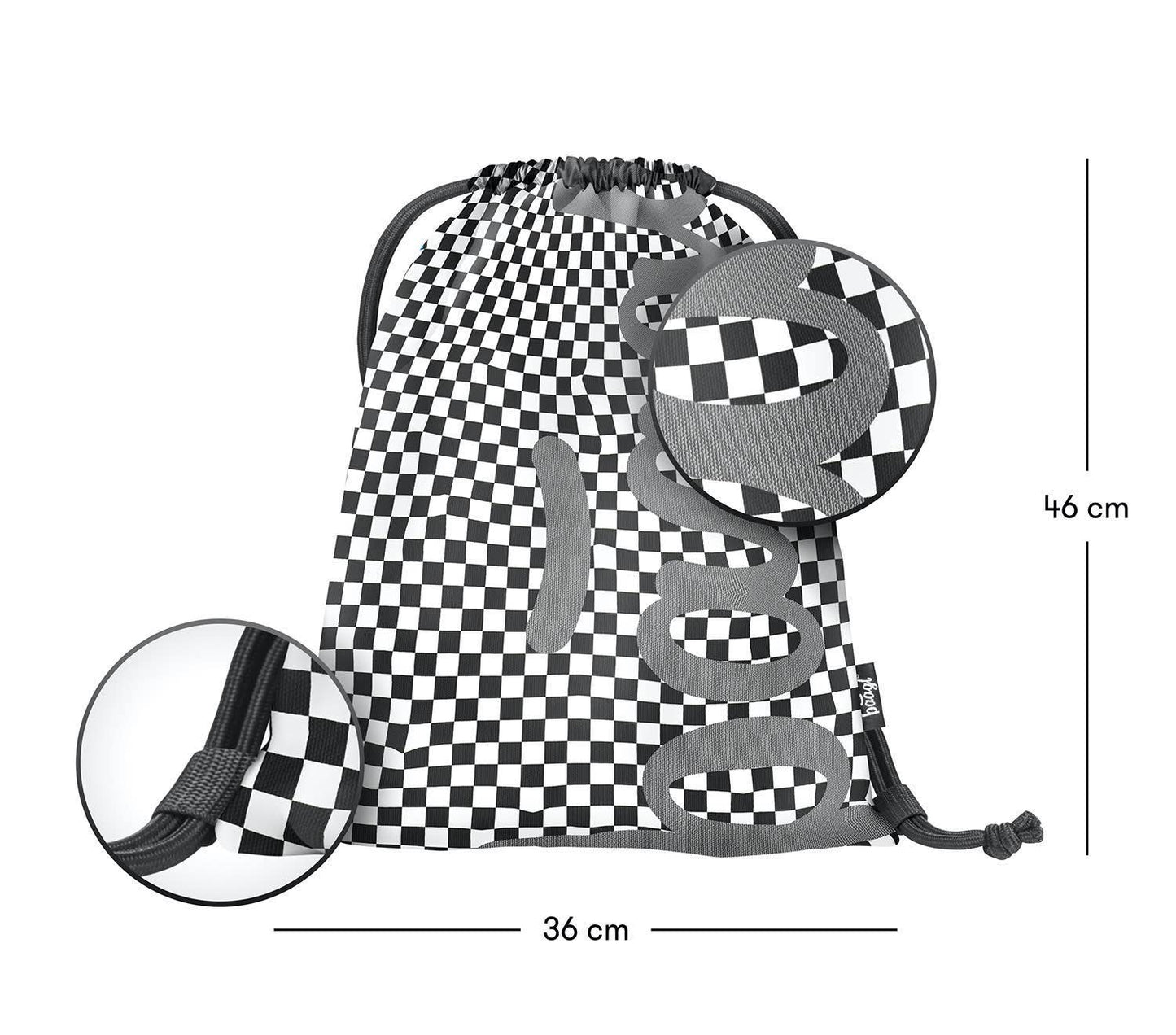 Gym sack Skate Checked - Pattern