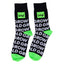 Socks black - size 43-46