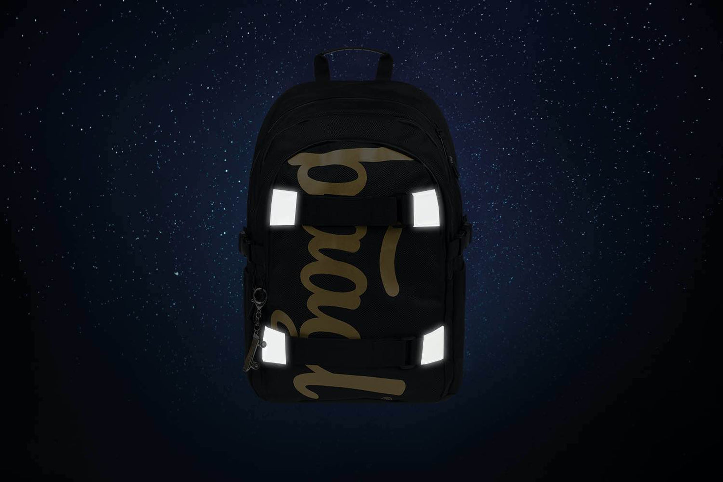 School backpack Skate Gold