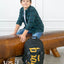 School backpack Skate Gold