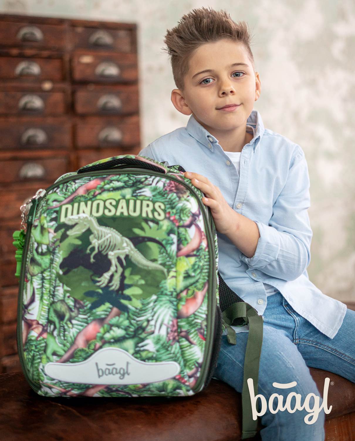 School bag Shelly Dinosaurs