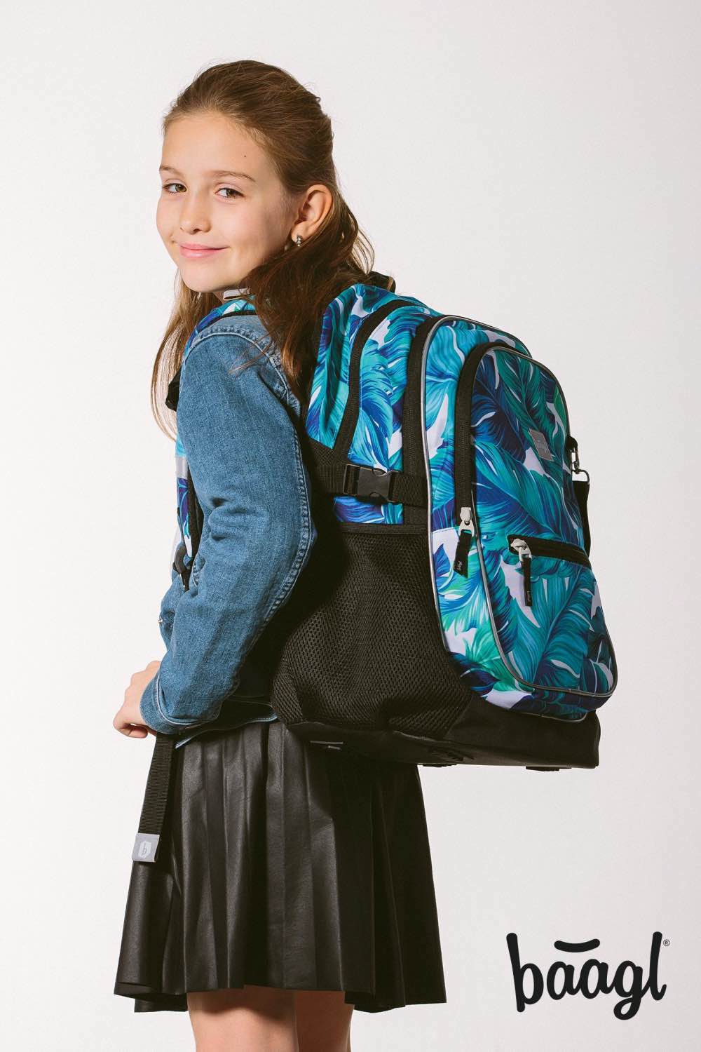 School backpack Core Monstera