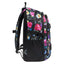 School backpack Skate Flowers