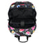 School backpack Skate Flowers
