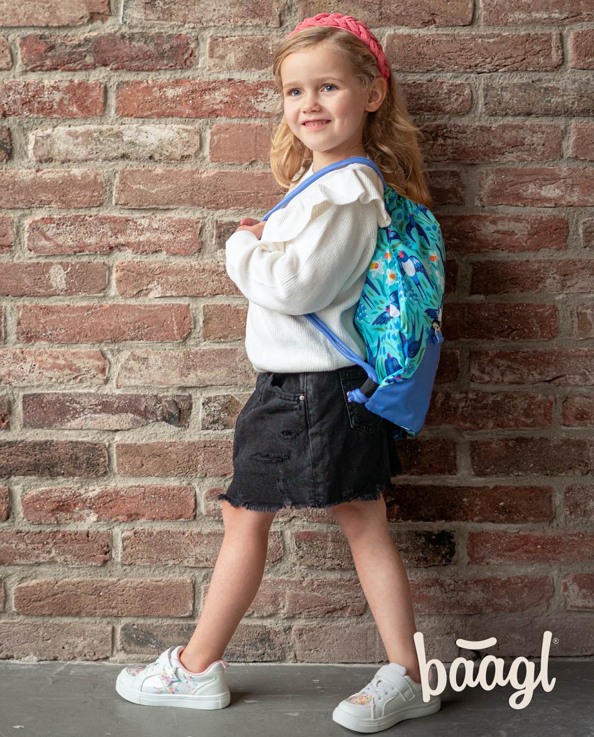 Gym sack with zip pocket Birdie