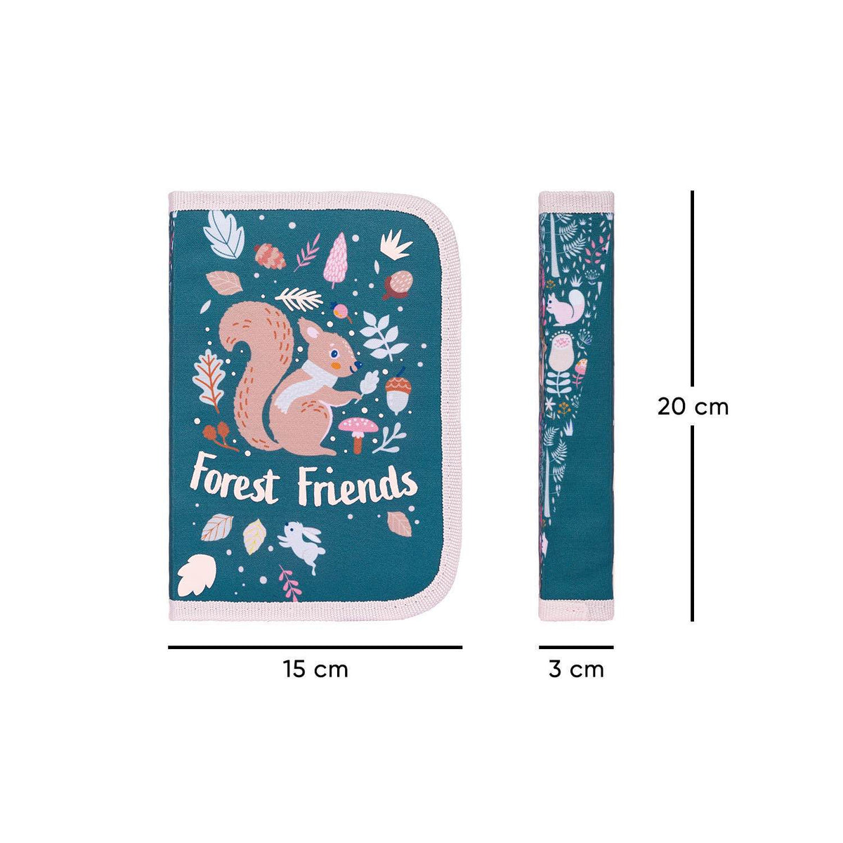 One-tier pencil case Squirrel