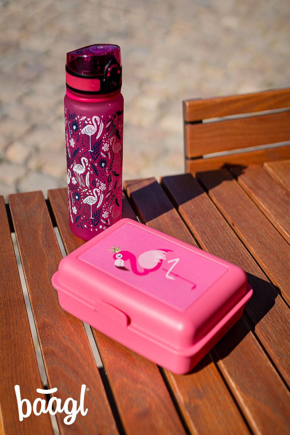 Tritan bottle Flamingo, 500 ml