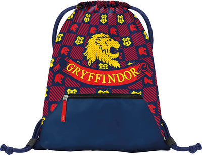 Gym sack with zip pocket Harry Potter Gryffindor