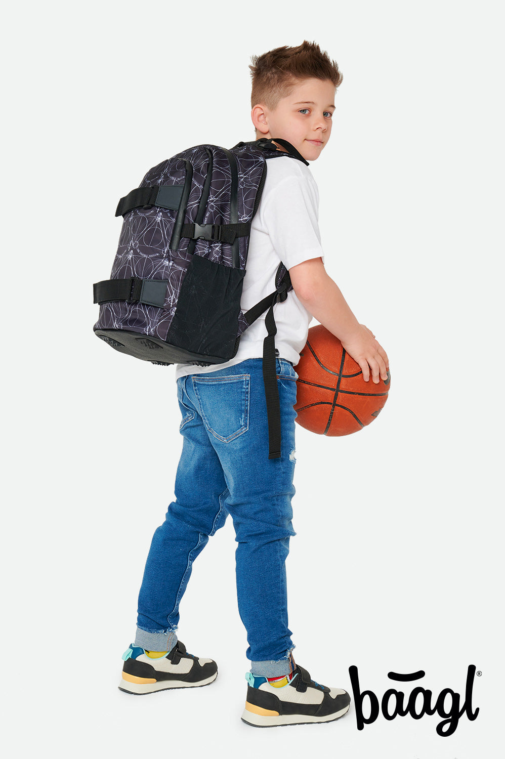 School backpack Skate Harry Potter Deathly Hallows