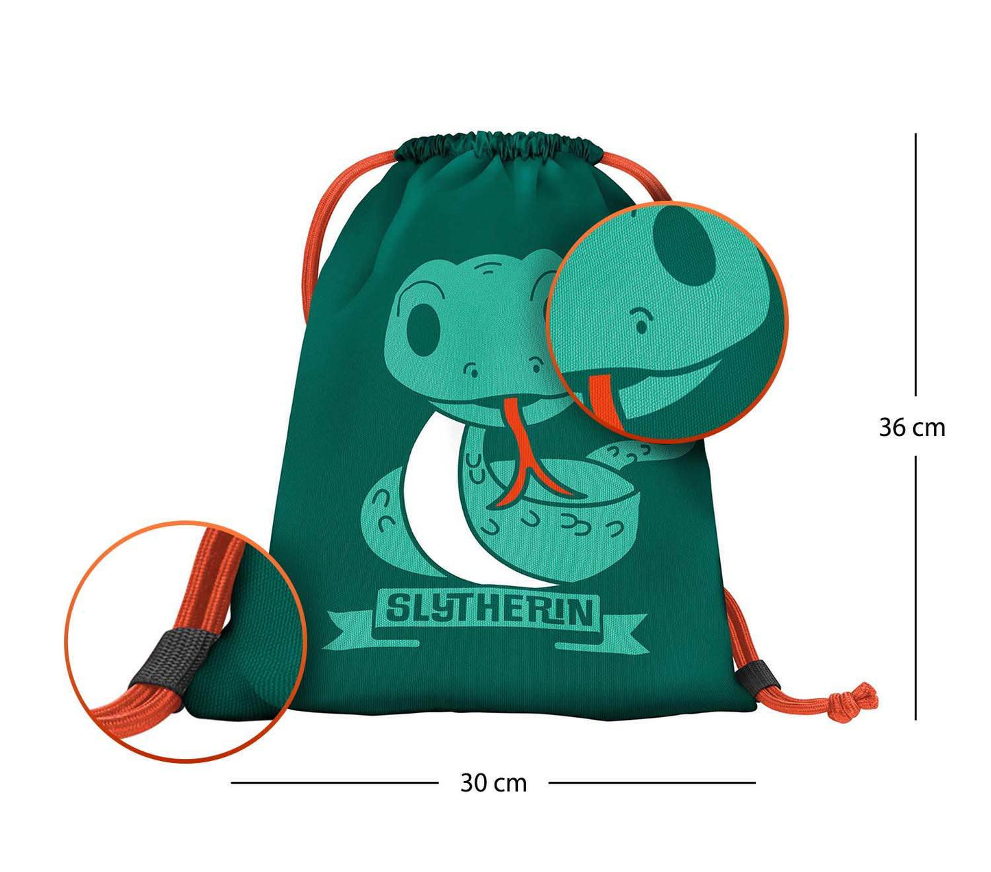 Preschool gym sack Harry Potter Slytherin