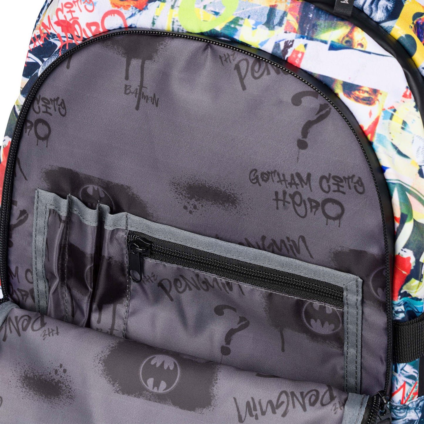 School backpack Skate Batman Comics