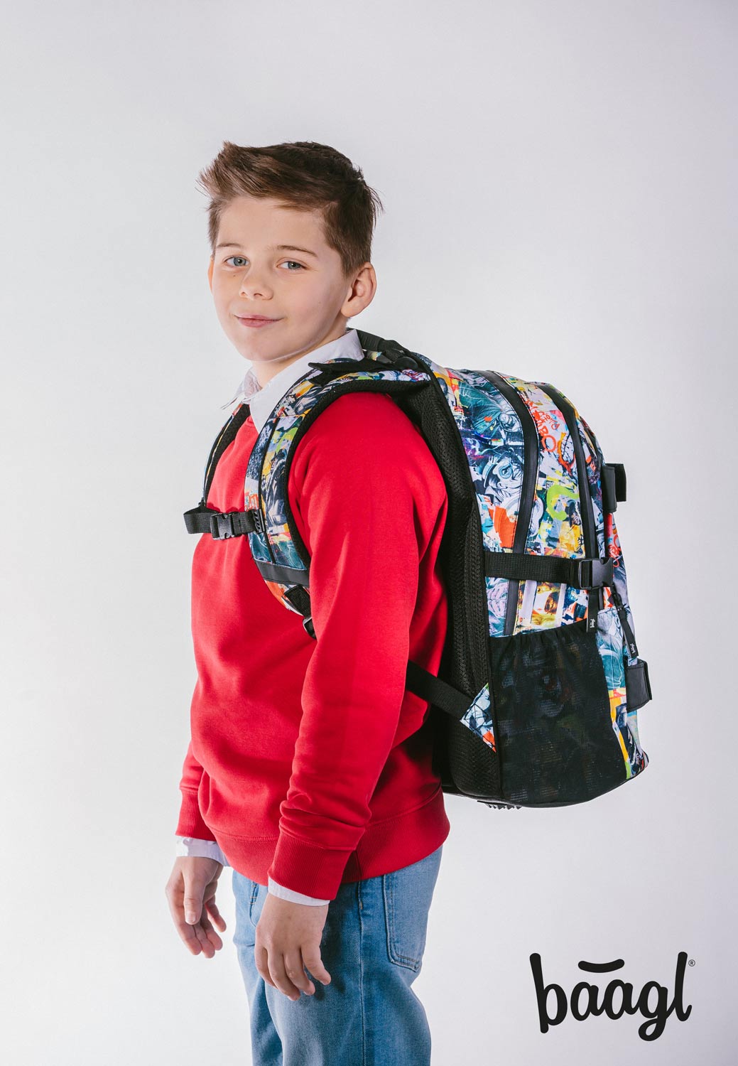 School backpack Skate Batman Comics