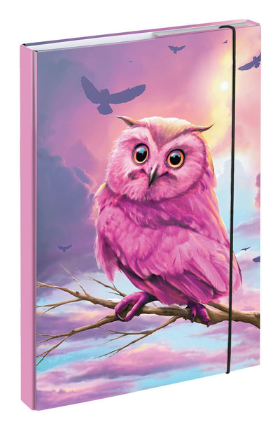 School file folder A4 Owl