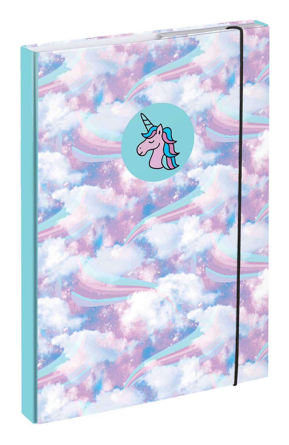 School file folder A4 Sky