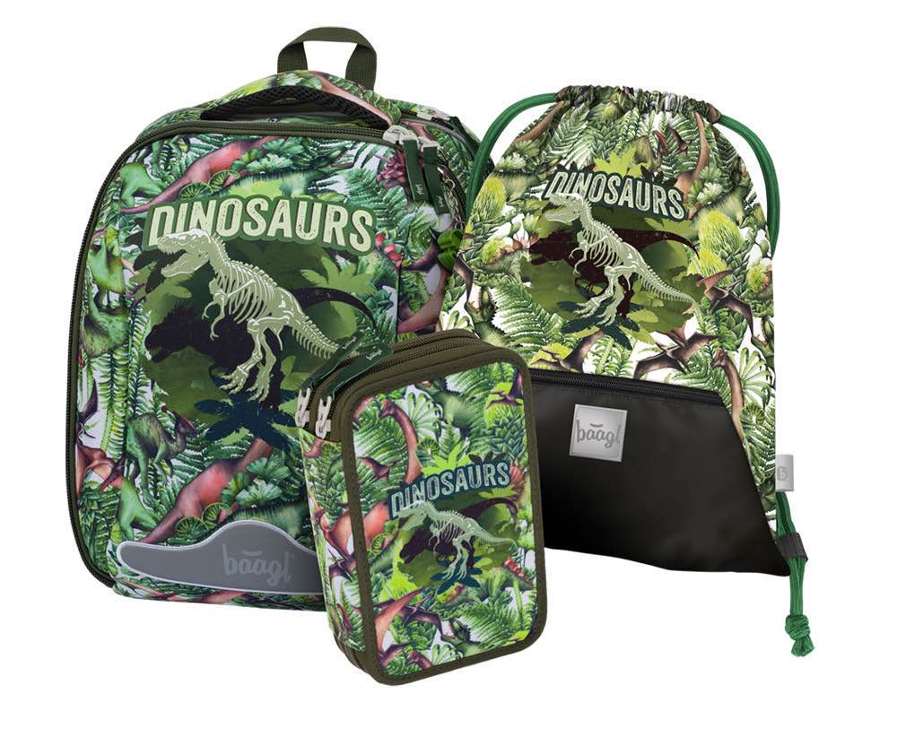 School set Shelly Dinosaurs