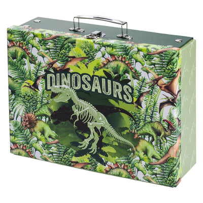 Foldable school briefcase Dinosaur