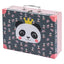 Foldable school briefcase Panda