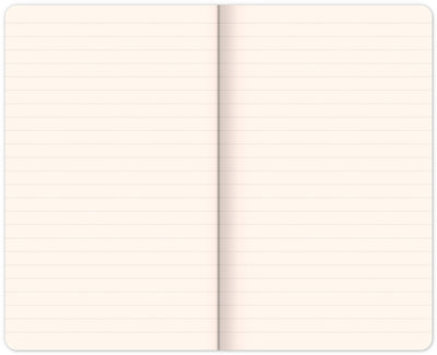 Notebook Structures, lined, 13 × 21 cm
