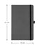 Notebook Dots, lined, 13 × 21 cm