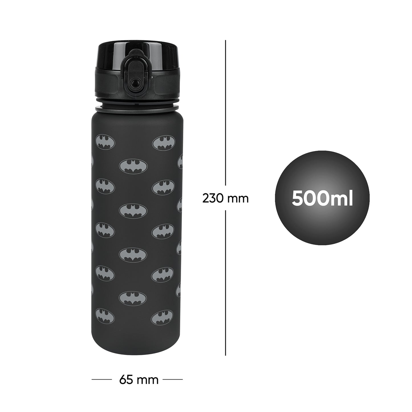 Tritan bottle Batman Logo, 500 ml