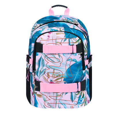 School backpack Skate Leafs