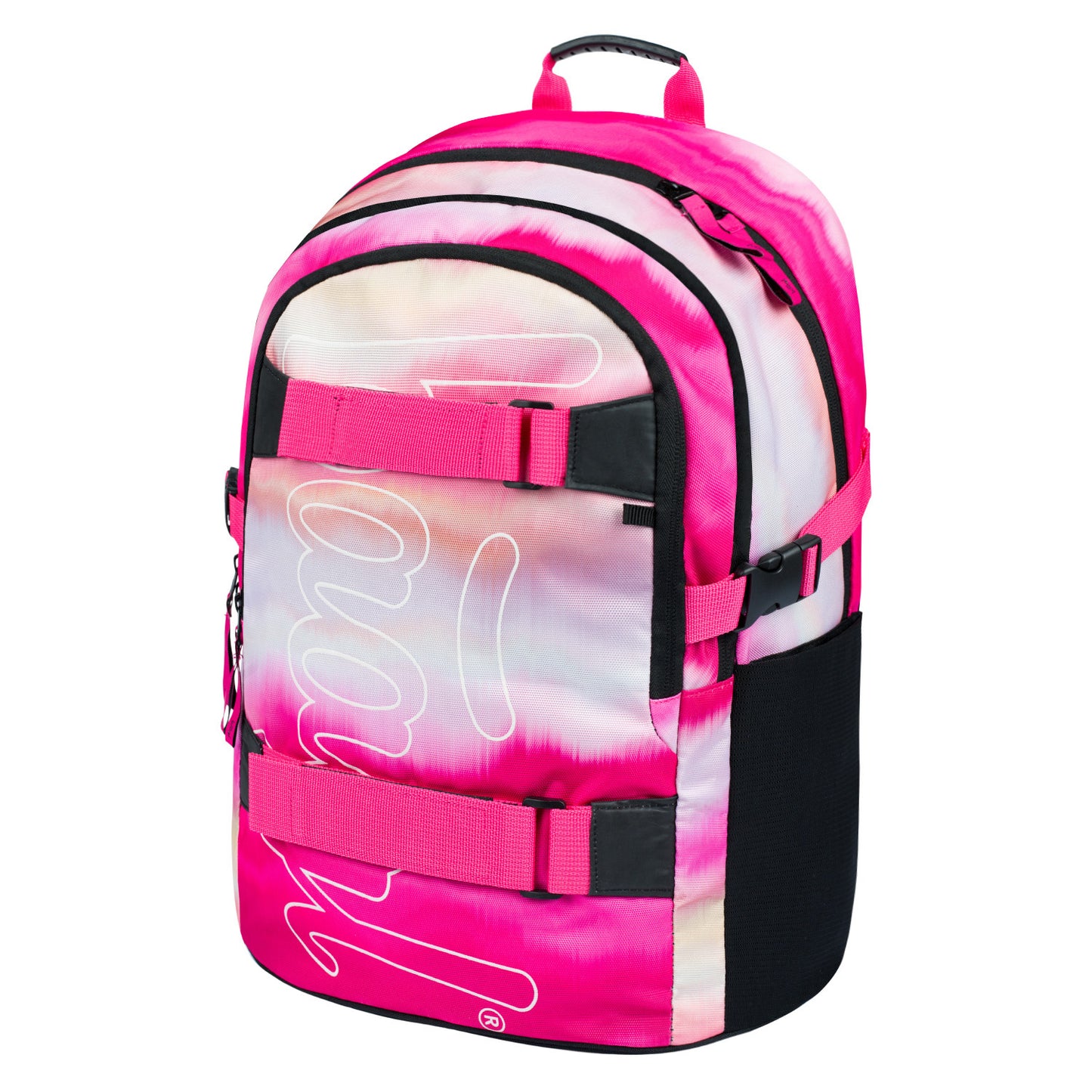 School backpack Skate Pink Stripes