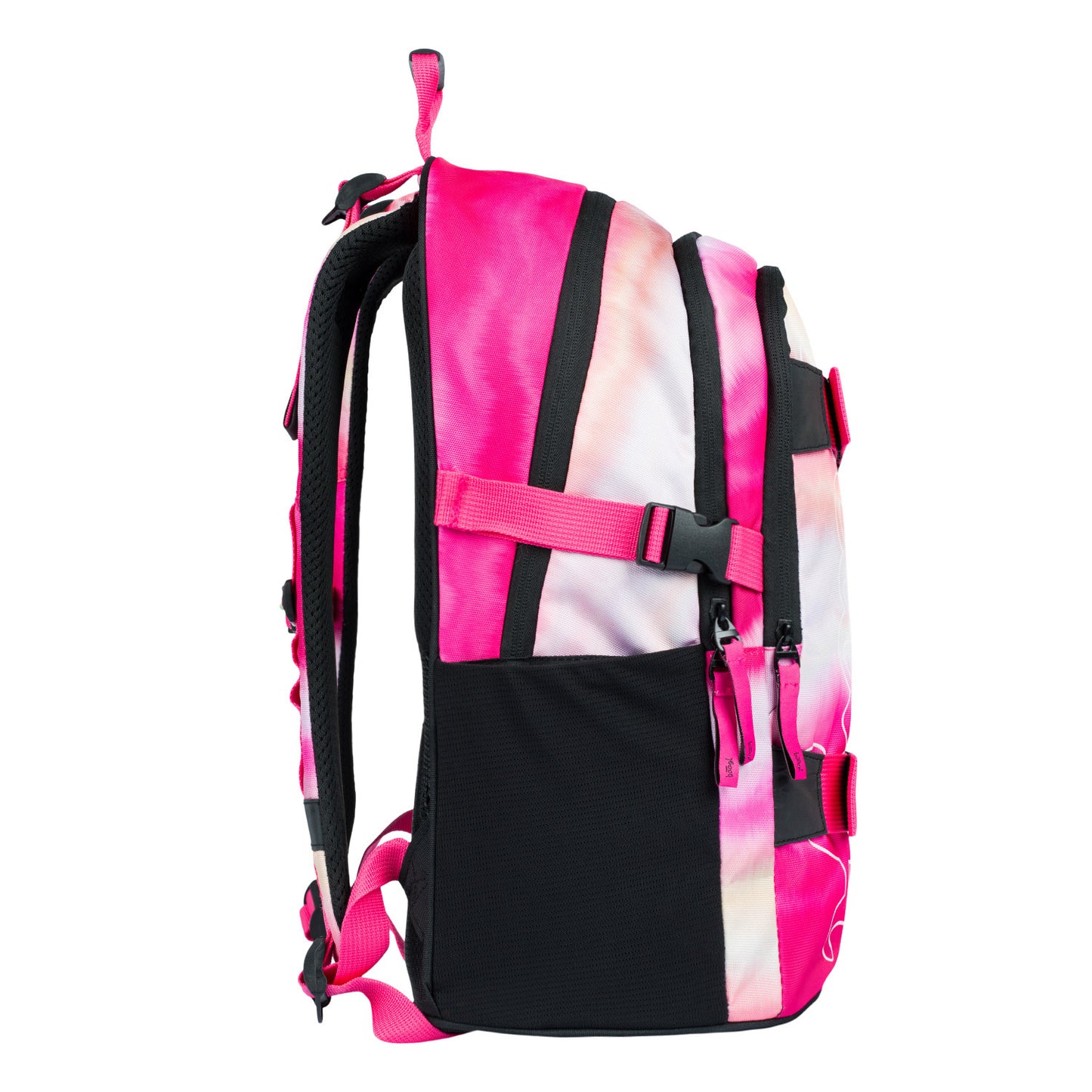 School backpack Skate Pink Stripes