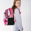 School backpack Skate Pink Stripes