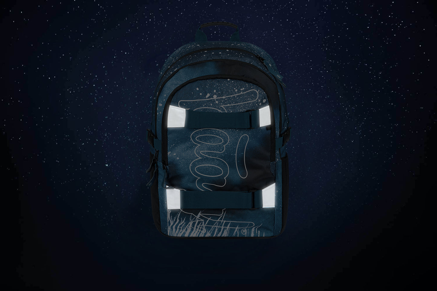 School backpack Skate Steel