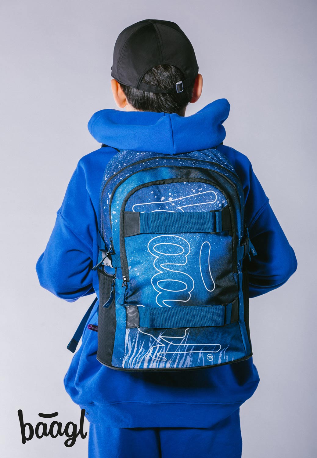 School backpack Skate Steel