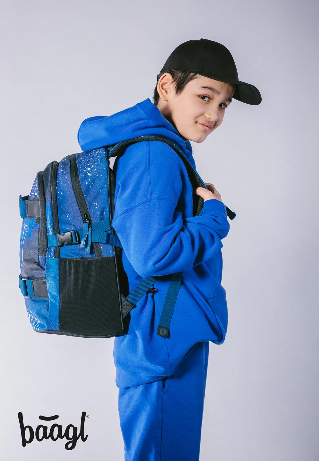 School backpack Skate Steel