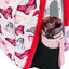 School bag Shelly Red Butterfly