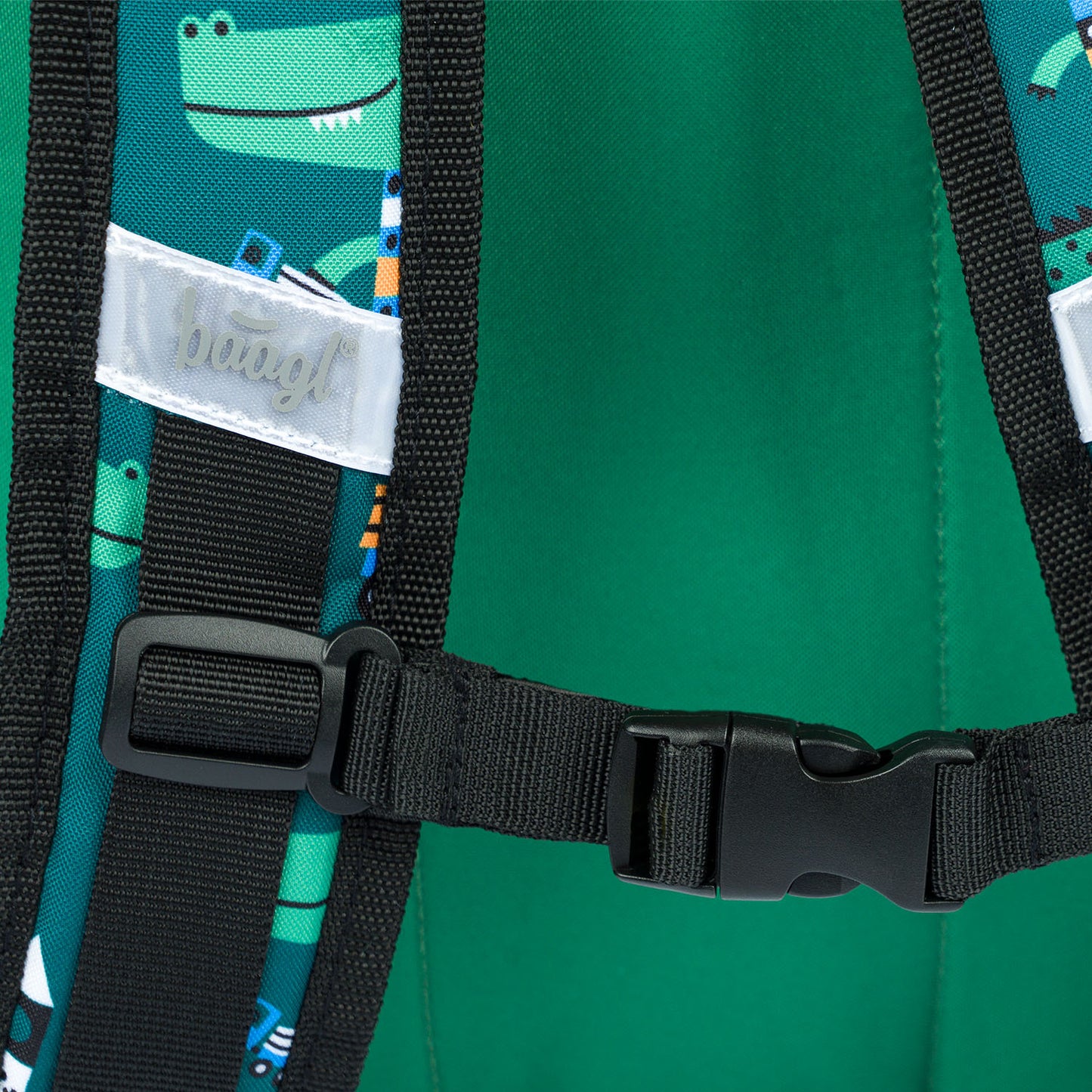 Preschool backpack Crocodile