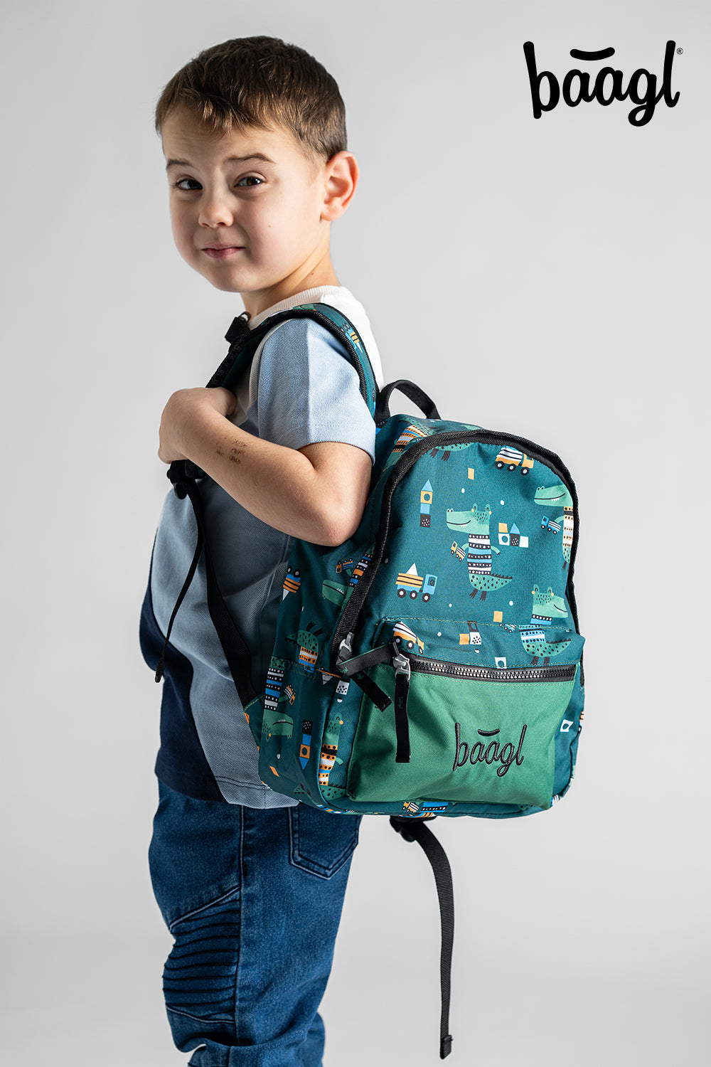 Preschool backpack Crocodile