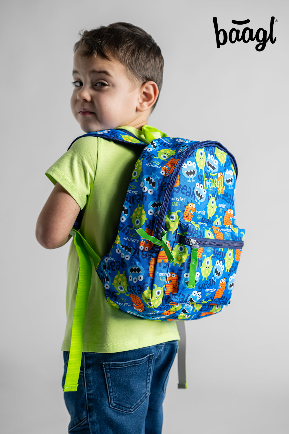 Preschool backpack Monsters